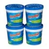DampRid Refillable Moisture Absorber, 10.5 Oz. Cups, 4 Pack, Fresh Scent, Traps Moisture For Fresher, Cleaner Air, No Electricity Required, Lasts Up To 60 Days