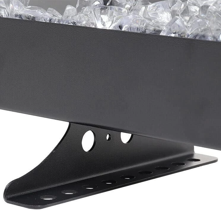 Maxhonor Electric Fireplace Insert Wall Mounted Freestanding Heater With Remote Control, 1500/750W (40inch, Black) 6 Maxhonor Electric Fireplace Insert Wall Mounted Freestanding Heater With Remote Control, 1500/750W (40inch, Black) - Image 6