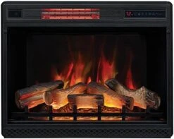 ClassicFlame 23II042FGL 3D Infrared Quartz Fireplace Insert With Safer Plug And Sensor, 23" -Solo Stoves Shop 51hEkAH ML. AC