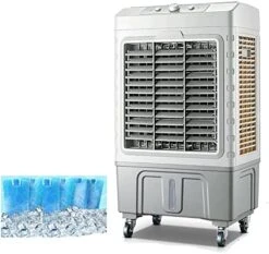 BeiLiHe Portable Evaporative Air Cooler, 3 Speeds Cooling Fan With 6 Ice Box, 4 Universal Wheel, Industrial Strength Fan Cooler For Commercial, Office, Home (Size : 150W) 12 BeiLiHe Portable Evaporative Air Cooler, 3 Speeds Cooling Fan With 6 Ice Box, 4 Universal Wheel, Industrial Strength Fan Cooler For Commercial, Office, Home (Size : 150W) -Solo Stoves Shop 51iMxHwwGqL. AC