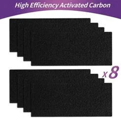 Gazeer True HEPA Filter Replacement For Holmes Aer1 Series Total Air Cleaner, Replacement Parts # HAPF300AP-U4 (6 Pcs HEPA Filters + 8 Pcs Pre Filter) 10 Gazeer True HEPA Filter Replacement For Holmes Aer1 Series Total Air Cleaner, Replacement Parts # HAPF300AP-U4 (6 Pcs HEPA Filters + 8 Pcs Pre Filter) -Solo Stoves Shop 51ijwvadBdL