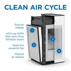 Medify Air MA-25 Air Purifier With H13 True HEPA Filter | 500 Sq Ft Coverage | For Allergens, Wildfire Smoke, Dust, Odors, Pollen, Pet Dander | Quiet 99.7% Removal To 0.1 Microns | White, 1-Pack 13 Medify Air MA-25 Air Purifier With H13 True HEPA Filter | 500 Sq Ft Coverage | For Allergens, Wildfire Smoke, Dust, Odors, Pollen, Pet Dander | Quiet 99.7% Removal To 0.1 Microns | White, 1-Pack -Solo Stoves Shop 51ixMSmHpTL