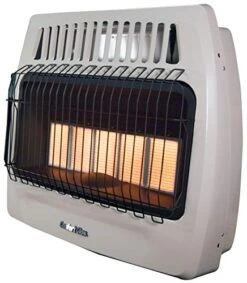 Comfort Glow KWP524 30,000 Btu 5 Plaque Propane(LP) Infrared Vent Free Wall Heater, Gray -Solo Stoves Shop 51jHwHopMGL