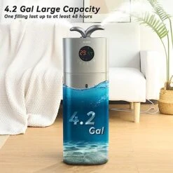 Humidifiers For Large Room Home, 4.2Gal/16L Whole House Humidifiers 2000 Sq.ft. AILINKE Large Ultrasonic Cool Mist Humidifier With Extension Tube For Home, Greenhouse, Office