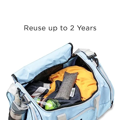 Moso Natural Mini Air Purifying Bags. A Scent Free Odor Eliminator For Shoes, Gym Bags And Sports Gear. Premium Moso Bamboo Charcoal Odor Absorber. (2 Packs Of 2. 4 Total) 4 Moso Natural Mini Air Purifying Bags. A Scent Free Odor Eliminator For Shoes, Gym Bags And Sports Gear. Premium Moso Bamboo Charcoal Odor Absorber. (2 Packs Of 2. 4 Total) - Image 4