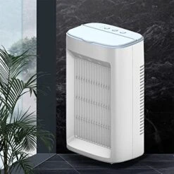 HJINGBIN Evaporative Humidifier, Easy To Carry Three-Speed Wind Cooling Units For Home, Professional Strong Cooling Units For Home For Office Home Dorm Etc -Solo Stoves Shop 51l5064GJvL