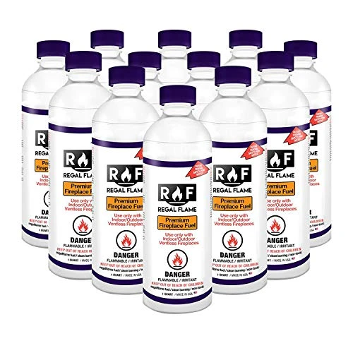 Regal Flame Signature Ventless Bio Ethanol Fireplace Fuel - 12 Quarts 1 Regal Flame Signature Ventless Bio Ethanol Fireplace Fuel - 12 Quarts