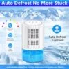 Dehumidifiers For Home - 35oz Bathroom Dehumidifier Portable Small Dehumidifier With Auto Defrost Function,2 Working Modes,Smart Auto-Off,Ultra Quiet For Bedroom,Basement,Room,Wardrobe,Kitchen - White