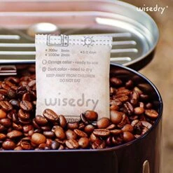 Wisedry 50 Gram [10 Packs] Silica Gel Desiccant Packets Microwave Fast Reactivate Moisture Absorbers Bags With Indicating Beads For Closet Gun Safes Bathroom Food Grade -Solo Stoves Shop 51nIxMI14rL