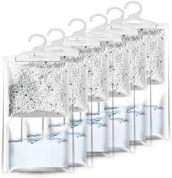 ZSZMFH 12 Pack Moisture Absorber Hanging Bags, Fragrance Free Humidity Packs, Hanging Closet Dehumidifier Bags-220g/pack -Solo Stoves Shop 51nSVgrCHnL. AC