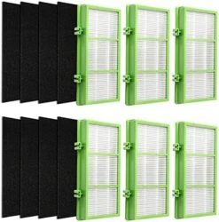 Gazeer True HEPA Filter Replacement For Holmes Aer1 Series Total Air Cleaner, Replacement Parts # HAPF300AP-U4 (6 Pcs HEPA Filters + 8 Pcs Pre Filter) 14 Gazeer True HEPA Filter Replacement For Holmes Aer1 Series Total Air Cleaner, Replacement Parts # HAPF300AP-U4 (6 Pcs HEPA Filters + 8 Pcs Pre Filter) -Solo Stoves Shop 51oWtoXF6qL. AC