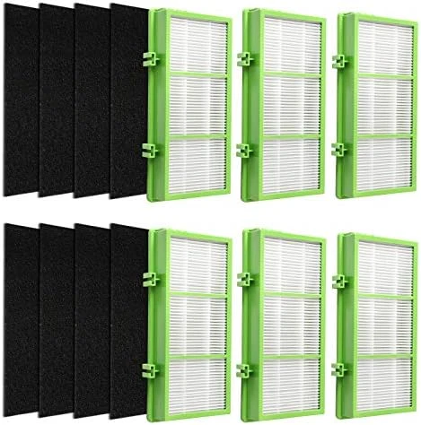 Gazeer True HEPA Filter Replacement For Holmes Aer1 Series Total Air Cleaner, Replacement Parts # HAPF300AP-U4 (6 Pcs HEPA Filters + 8 Pcs Pre Filter) 7 Gazeer True HEPA Filter Replacement For Holmes Aer1 Series Total Air Cleaner, Replacement Parts # HAPF300AP-U4 (6 Pcs HEPA Filters + 8 Pcs Pre Filter) - Image 7