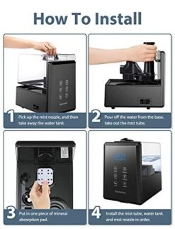 Elechomes Mineral Absorption Pad Suitable For Elechomes UC5501, SH8820, SH8830 Humidifiers, 10 Pack 5 Elechomes Mineral Absorption Pad Suitable For Elechomes UC5501, SH8820, SH8830 Humidifiers, 10 Pack -Solo Stoves Shop 51qju1R4G9L