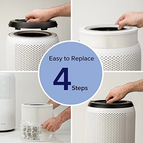 LEVOIT Core 400S Air Purifier HEPA Replacement Filter, Core400S-RF, 1Pack, White 6 LEVOIT Core 400S Air Purifier HEPA Replacement Filter, Core400S-RF, 1Pack, White - Image 6