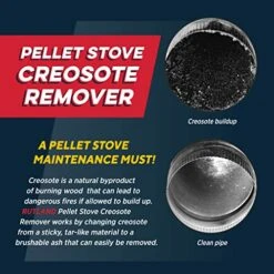 Rutland Products Pellet Stove Creosote Remover, 4 Pound Bag -Solo Stoves Shop 51tX1R4h0pL