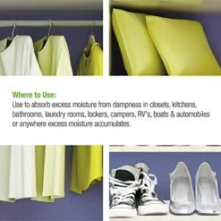 AirBoss Closet Dehumidifier For Storage Closets And Small Spaces, Fragrance Free, Fights Mildew And Odors For A Fresh Smelling Home, 6.7 Oz (Pack Of 3) -Solo Stoves Shop 51u0Q5sdCJL