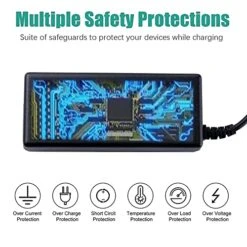 J-ZMQER 12V DC Adapter Compatible With Igloo Iceless 28 28-Quart 40 Cooler Cool Fusion 40 Quart ICY -Solo Stoves Shop 51u1qAR4CKL