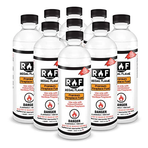 Regal Flame Premium Ventless Bio Ethanol Fireplace Fuel - 9 Quart 1 Regal Flame Premium Ventless Bio Ethanol Fireplace Fuel - 9 Quart