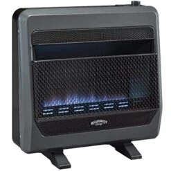 Bluegrass Living Propane Gas Vent Free Blue Flame Gas Space Heater With Blower And Base Feet - 30,000 BTU, T-Stat Control - Model# B30TPB-BB -Solo Stoves Shop 51zOViOZQ2L