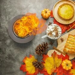 Portable Tabletop Fire Pit Bowl - Table Top Rubbing Alcohol Fireplace Indoor Outdoor Decor Mini Fire Pit Long Time Burning And Smokeless Birthday Gifts -Solo Stoves Shop 61bI4BPhr9L