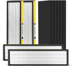 Nisreen Filter C FLT5000 Filter Compatible With Germ-Guardian True Hepa Filter Air Purifier AC5250PT AC5000E AC5300B AC5350W, 2 HEPA And 6 Pre-Filter 12 Nisreen Filter C FLT5000 Filter Compatible With Germ-Guardian True Hepa Filter Air Purifier AC5250PT AC5000E AC5300B AC5350W, 2 HEPA And 6 Pre-Filter -Solo Stoves Shop 61d9IInIB6L. AC