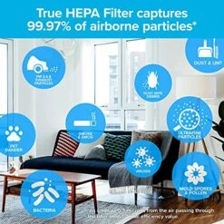 Filtrete F1 Room Air Purifier Filter, True HEPA Premium Allergen, Bacteria, & Virus, 12 In. X 6.75 In., 2-Pack, Works With Devices: FAP-C01BA-G1, FAP-T02WA-G1 And FAP-ST02N 10 Filtrete F1 Room Air Purifier Filter, True HEPA Premium Allergen, Bacteria, & Virus, 12 In. X 6.75 In., 2-Pack, Works With Devices: FAP-C01BA-G1, FAP-T02WA-G1 And FAP-ST02N -Solo Stoves Shop 61zX4rSYwtL