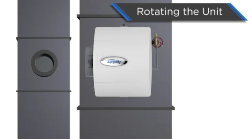 AprilAire 600 Whole Home Humidifier, Automatic High Output Furnace Humidifier, Large Capacity Whole House Humidifier For Homes Up To 5,000 Sq. Ft., White -Solo Stoves Shop 813jyljX8GL